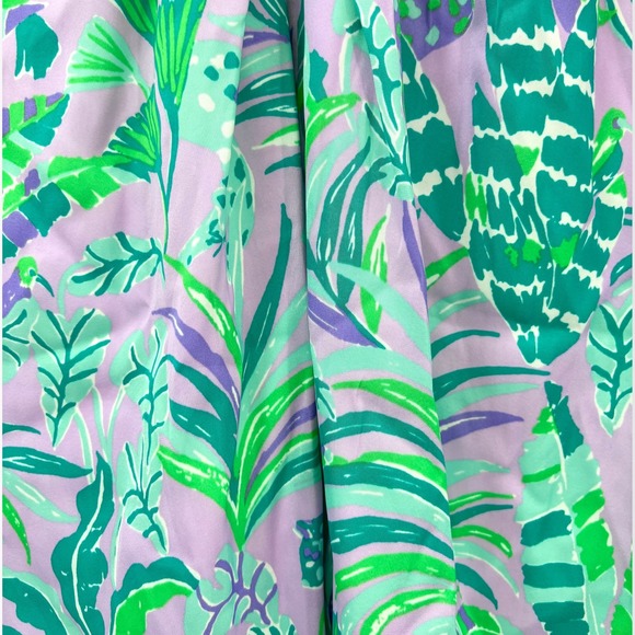 Lilly Pulitzer Rori Halter Top Tie Back in Purple Iris On The Chase Size XS - Picture 5 of 10